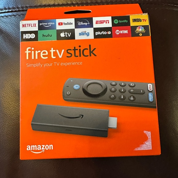 Amazon Black Media Streamer Fire TV Stick - Picture 1 of 2